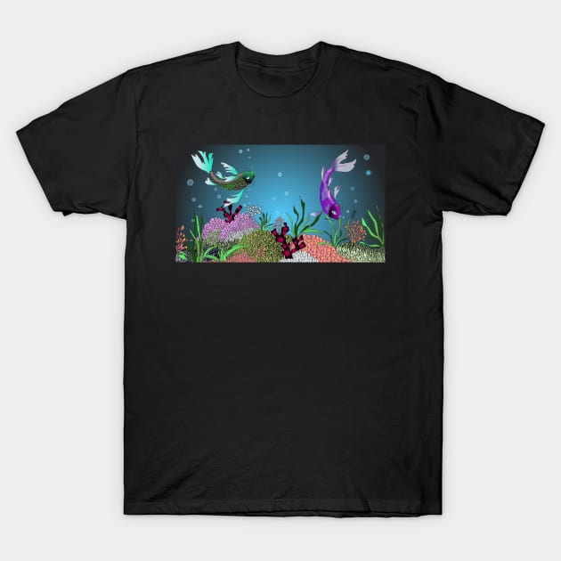 The life of marine corals T-Shirt by jleopold